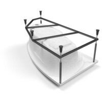 Ванна Cersanit Joanna 160x95 R WA-JOANNA-160-R (с каркасом) - Превью изображения №6 — Интернет-магазин Time-Shop