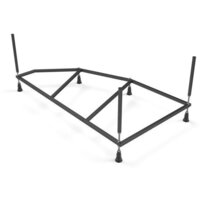 Ванна Cersanit Joanna 160x95 R WA-JOANNA-160-R (с каркасом) - Превью изображения №4 — Интернет-магазин Time-Shop