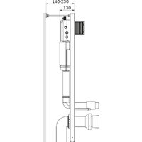 Унитаз подвесной AM.PM Inspire 2.0 FlashClean IS450A38.50A1700 - Превью изображения №14 — Интернет-магазин Time-Shop