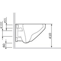 Унитаз подвесной AM.PM Inspire 2.0 FlashClean IS450A38.50A1700 - Превью изображения №9 — Интернет-магазин Time-Shop
