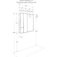  Акватон Зеркало Мишель 57 1A253902MIX40 - Превью изображения №4 — Интернет-магазин Time-Shop
