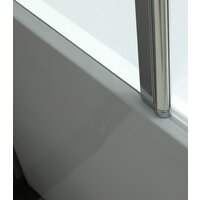 Стеклянная шторка для ванны Roxen Brimen 52010-120 120х140 - Превью изображения №7 — Интернет-магазин Time-Shop