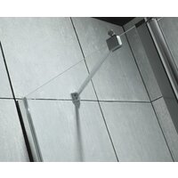 Стеклянная шторка для ванны Roxen Brimen 52010-120 120х140 - Превью изображения №8 — Интернет-магазин Time-Shop