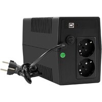 Источник бесперебойного питания ExeGate Smart LB-650.LCD.AVR.2SH.USB - Превью изображения №5 — Интернет-магазин Time-Shop