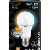 Светодиодная лампочка Gauss E27 10 Вт 2700 K [102502110-T] - Превью изображения №3 — Интернет-магазин Time-Shop