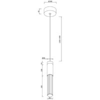 Подвесная люстра Moderli Ran V11393-PL - Превью изображения №4 — Интернет-магазин Time-Shop