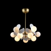 Подвесная люстра LOFT IT Matisse 10008/10 white - Превью изображения №2 — Интернет-магазин Time-Shop