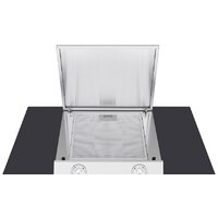 Кухонная вытяжка MAUNFELD Gloria 90 (нержавеющая сталь/черное стекло) - Превью изображения №4 — Интернет-магазин Time-Shop