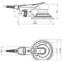 Эксцентриковая шлифмашина Metabo SXE 150-5.0 BL 615050000 - Превью изображения №4 — Интернет-магазин Time-Shop