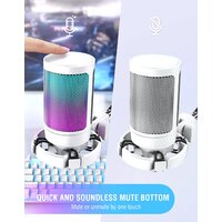 Проводной микрофон FIFINE A6V (белый) - Превью изображения №2 — Интернет-магазин Time-Shop