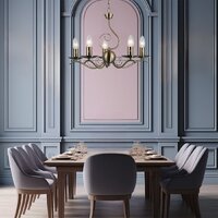 Подвесная люстра Escada 2103/5S (бронзовый) - Превью изображения №5 — Интернет-магазин Time-Shop