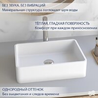 Умывальник Lauter Ravia 21R451PW (Pure White) - Превью изображения №3 — Интернет-магазин Time-Shop