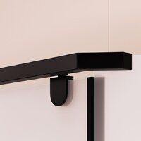 Душевой уголок RGW PA-081B 35088100-24 (черный/матовое стекло) - Превью изображения №4 — Интернет-магазин Time-Shop