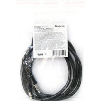 Кабель Defender JACK01-05 JACK M- JACK M [87510] - Превью изображения №3 — Интернет-магазин Time-Shop