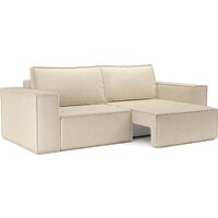 Диван Мебель-АРС Еврокнижка Эмби (бархат бежевый Star Velvet 6 Light Beige) - Превью изображения №7 — Интернет-магазин Time-Shop