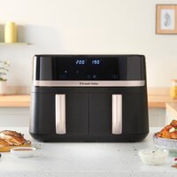 Аэрогриль (аэрофритюрница) Russell Hobbs Satis Fry DualBaske 27680-56 - Превью изображения №2 — Интернет-магазин Time-Shop