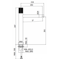 Смеситель Paffoni Jo JO081CR - Превью изображения №2 — Интернет-магазин Time-Shop