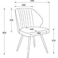 Стул Мамадома Michael-R1 360 (d05 Cappuccino Lux/черный) - Превью изображения №3 — Интернет-магазин Time-Shop