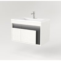  Дабер Тумба под умывальник 016 Тобага/Эридан 80 Т16.8Т.0.20_light (с подсветкой, белый древесный/серый) - Превью изображения №2 — Интернет-магазин Time-Shop