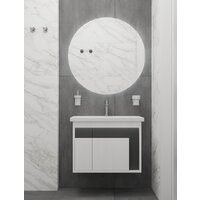  Дабер Тумба под умывальник 016 Тобага/Эридан 80 Т16.8Т.0.20_light (с подсветкой, белый древесный/серый) - Превью изображения №4 — Интернет-магазин Time-Shop