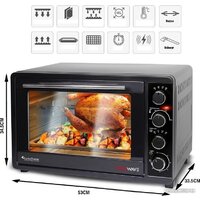 Мини-печь TurboTronic TT-EV45 - Превью изображения №14 — Интернет-магазин Time-Shop