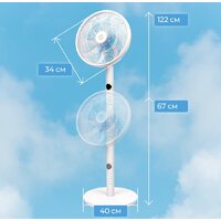 Вентилятор Evolution AirLeaf AL-813R Smart - Превью изображения №14 — Интернет-магазин Time-Shop