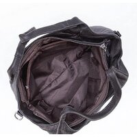 Женская сумка Poshete 892-H8205H-BLK (черный) - Превью изображения №9 — Интернет-магазин Time-Shop