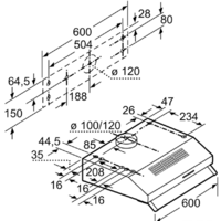 Кухонная вытяжка Bosch DUL63CC50 - Превью изображения №10 — Интернет-магазин Time-Shop