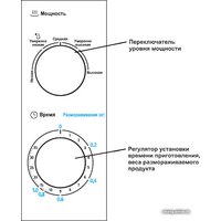 Микроволновая печь Midea MM720C4E-S - Превью изображения №5 — Интернет-магазин Time-Shop
