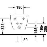 Биде Duravit Happy D.2 [2258150000] - Превью изображения №3 — Интернет-магазин Time-Shop