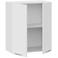 Шкаф навесной Трия Габриэлла 1В6 (белый/сноу) - Превью изображения №2 — Интернет-магазин Time-Shop