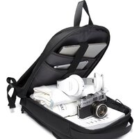 Городской рюкзак Bange BG7261 (черный) - Превью изображения №7 — Интернет-магазин Time-Shop