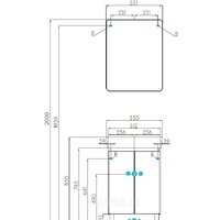  Акватон Тумба под умывальник Скай 50 1A238001SY010 - Превью изображения №4 — Интернет-магазин Time-Shop