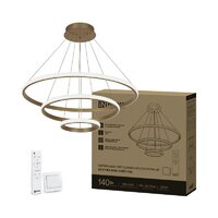 Подвесная люстра In Home Estetika Ring-140RC-3GL 4690612062488 - Превью изображения №2 — Интернет-магазин Time-Shop