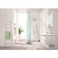 Шланговое подключение Hansgrohe FixFit Square 26455140 (бронзовый) - Превью изображения №4 — Интернет-магазин Time-Shop
