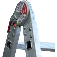 Лестница-трансформер Новая высота NV 333 с помостом профессиональная 4x3 ступени - Превью изображения №8 — Интернет-магазин Time-Shop