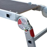 Лестница-трансформер Новая высота NV 333 с помостом профессиональная 4x3 ступени - Превью изображения №7 — Интернет-магазин Time-Shop