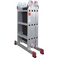 Лестница-трансформер Новая высота NV 333 с помостом профессиональная 4x3 ступени - Превью изображения №9 — Интернет-магазин Time-Shop