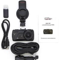 Видеорегистратор-GPS информатор (2в1) Sho-Me A12-GPS/GLONASS WiFi - Превью изображения №2 — Интернет-магазин Time-Shop