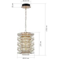 Подвесная люстра ST Luce SL6137.203.01 - Превью изображения №5 — Интернет-магазин Time-Shop