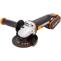 Угловая шлифмашина Worx WX803 (с 2-мя АКБ, кейс) - Превью изображения №2 — Интернет-магазин Time-Shop