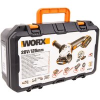 Угловая шлифмашина Worx WX803 (с 2-мя АКБ, кейс) - Превью изображения №5 — Интернет-магазин Time-Shop