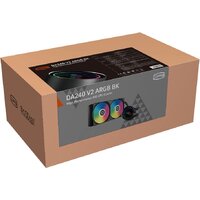 Система жидкостного охлаждения для процессора PCCooler DA240 V2 ARGB (черный) - Превью изображения №8 — Интернет-магазин Time-Shop