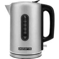 Электрический чайник Polaris PWK 1729CA Water Way Pro (стальной) - Превью изображения №2 — Интернет-магазин Time-Shop