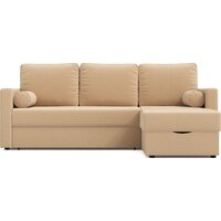 Угловой диван Mio Tesoro Кронус (Velutto 59, сван) - Превью изображения №3 — Интернет-магазин Time-Shop