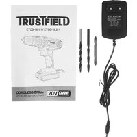 Дрель-шуруповерт Trustfield ETCD-18.2.1 (с 2-мя АКБ, кейс) - Превью изображения №7 — Интернет-магазин Time-Shop