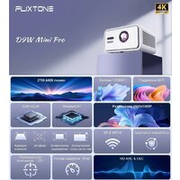 Проектор Touyinger FlixTone D9W mini Pro - Превью изображения №3 — Интернет-магазин Time-Shop