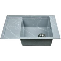 Кухонная мойка Wisent WB28-17 (с сифоном GER013) - Превью изображения №2 — Интернет-магазин Time-Shop