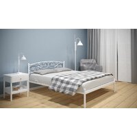 Кровать ИП Князев Лилия 120x200 (белый) - Превью изображения №2 — Интернет-магазин Time-Shop