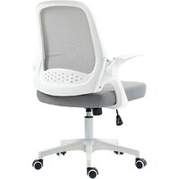 Офисное кресло CACTUS CS-WMC212-GY (белый/серый) - Превью изображения №5 — Интернет-магазин Time-Shop